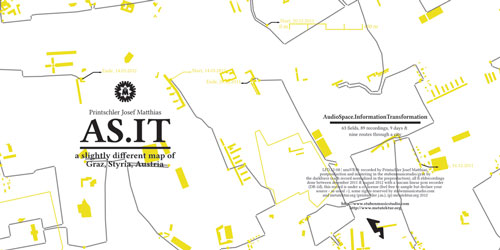 AS.IT - a slightly different map of Graz, Styria, Austria,J.-M. Printschler