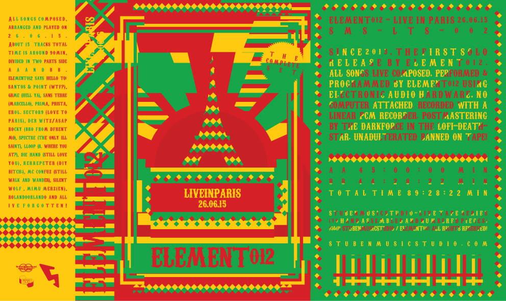 Live in Paris 26.06.15, Element012