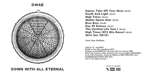 Down With All Eternal,DWAE (Der Witz And Element012)